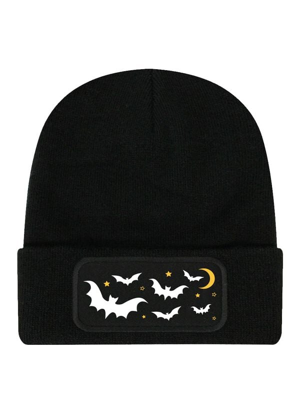 Bonnet Fun de Halloween (Fun) - Night Bats - pour Unisexe - noir - Halloween (Fun)