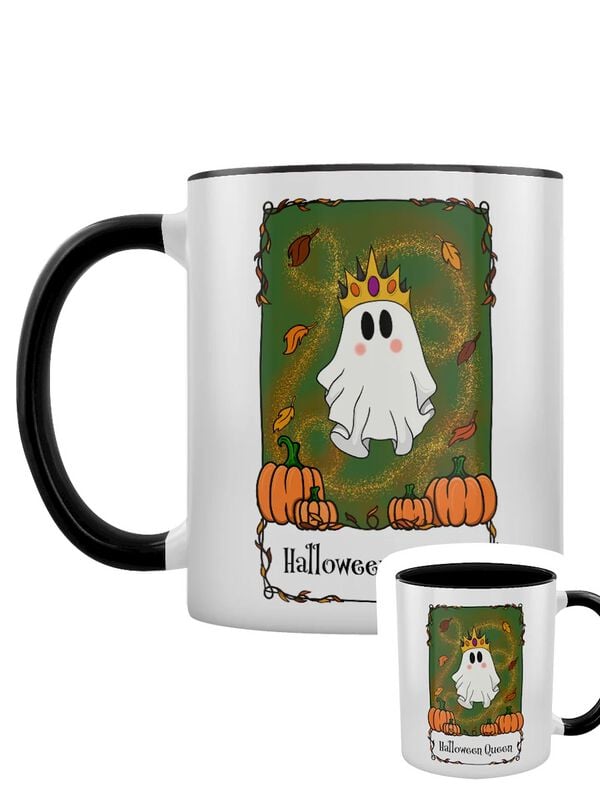 Mug Fun de Halloween (Fun) - Halloween Queen Tarot - pour Indifférent - noir/blanc - Halloween (Fun)