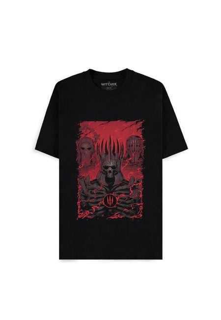 T-Shirt Manches courtes Gaming de The Witcher - The Wild Hunt - S à XXL - pour Homme - noir - The Witcher