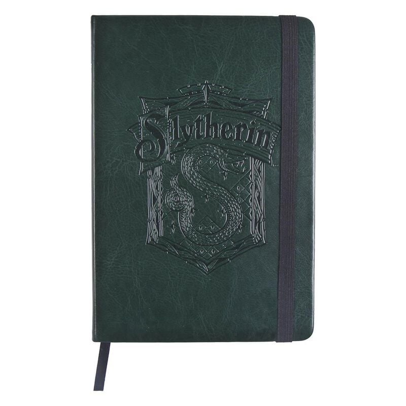 Carnet de notes  de Harry Potter - Serpentard - Carnet Premium - pour Indifférent - vert foncé - Harry Potter
