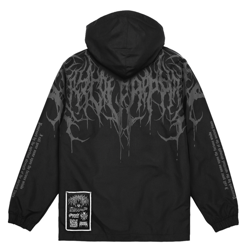 Veste mi-saison  de Stay Cold Apparel - Reign Of Blood (Black Grey) - Raincoat - S à L - pour Homme - noir - Stay Cold Apparel - View 2