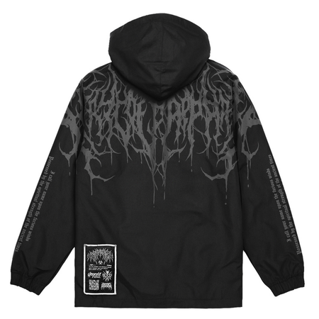Veste mi-saison  de Stay Cold Apparel - Reign Of Blood (Black Grey) - Raincoat - S à L - pour Homme - noir - Stay Cold Apparel - View 2
