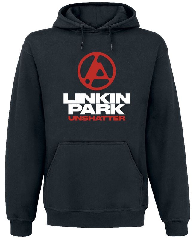 Sweat-shirt à capuche  de Linkin Park - Unshatter Red Logo - S à 5XL - pour Homme - noir - Linkin Park