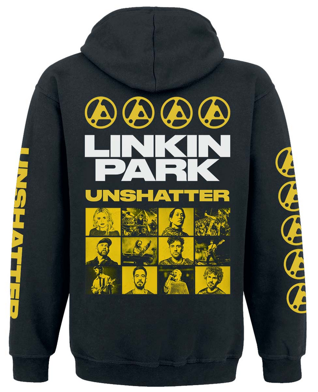 Sweat-shirt à capuche  de Linkin Park - Unshatter Photo - S à 5XL - pour Homme - noir - Linkin Park - View 2