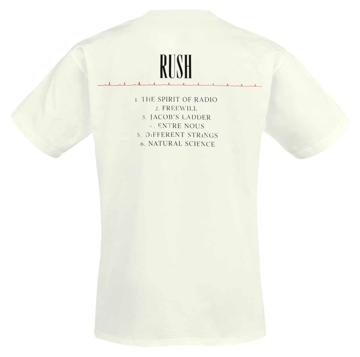 T-Shirt Manches courtes  de Rush - Permanent Waves - S à XXL - pour Homme - blanc - Rush - View 2