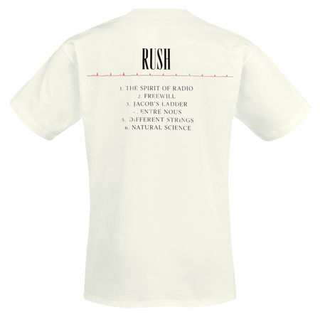 T-Shirt Manches courtes  de Rush - Permanent Waves - S à XXL - pour Homme - blanc - Rush - View 2