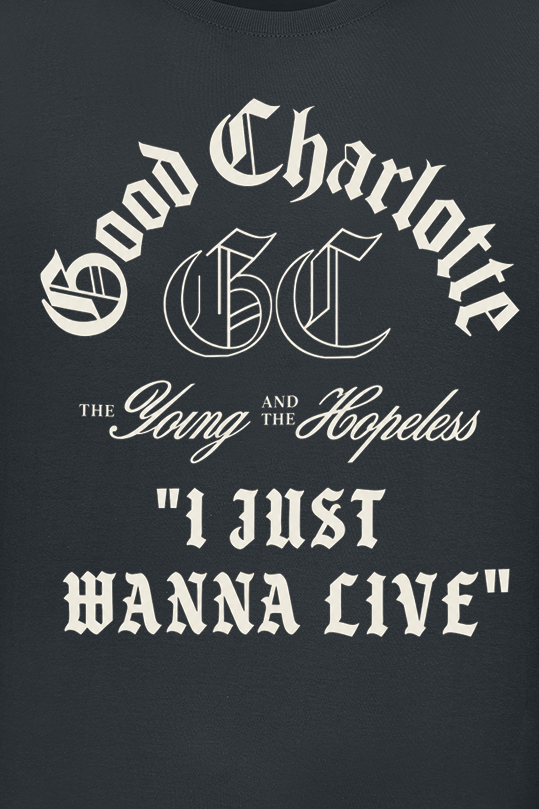 T-Shirt Manches courtes  de Good Charlotte - I just wanna live - S à 3XL - pour Homme - noir - Good Charlotte - View 2