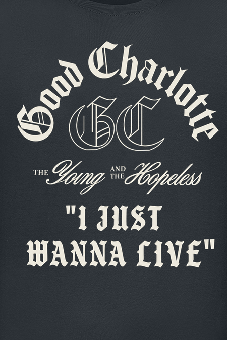 T-Shirt Manches courtes  de Good Charlotte - I just wanna live - S à 3XL - pour Homme - noir - Good Charlotte - View 2