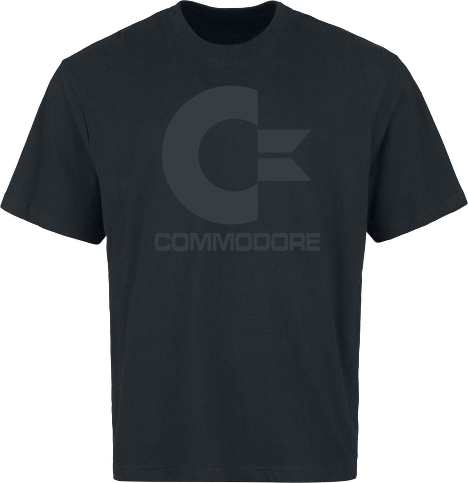 T-Shirt Oversize Gaming de Commodore 64 - Commodore - Oversize - S à 3XL - pour Homme - noir - Commodore 64