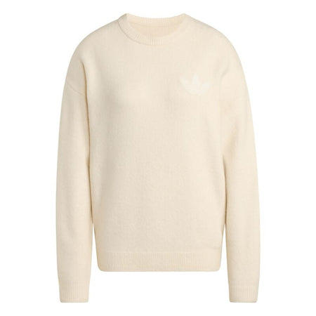 Pull tricoté  de Adidas - ADIDAS ORIGINALS ATHL DEPT KNITTED SWEATER - S à XL - pour Femme - crème - Adidas