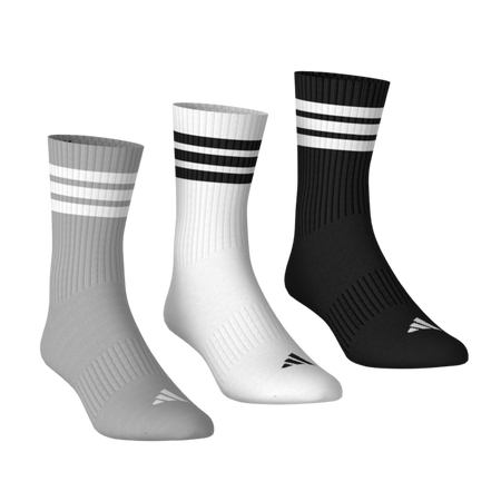 Chaussettes  de Adidas - 3-Stripes rembourrées (Lot de 3) - S à XL - pour Unisexe - noir/gris/blanc - Adidas - View 2