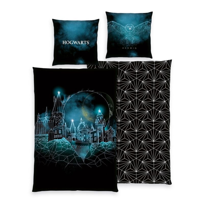 Parure de lit  de Harry Potter - Poudlard - pour Indifférent - multicolore - Harry Potter