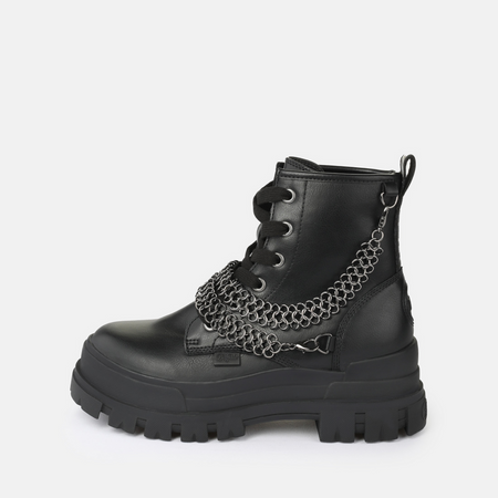 Bottes  de Buffalo - ASPHA RLD CHAIN - VEGAN NAPPA - BLACK - EU38 - pour Femme - noir - Buffalo - View 2