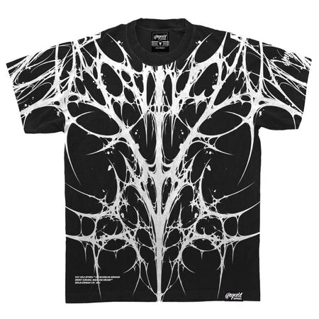 T-Shirt Manches courtes  de Stay Cold Apparel - Ripcage (Black) - Heavy Oversized T-Shirt (250GSM) - S à 3XL - pour Homme - noir - Stay Cold Apparel