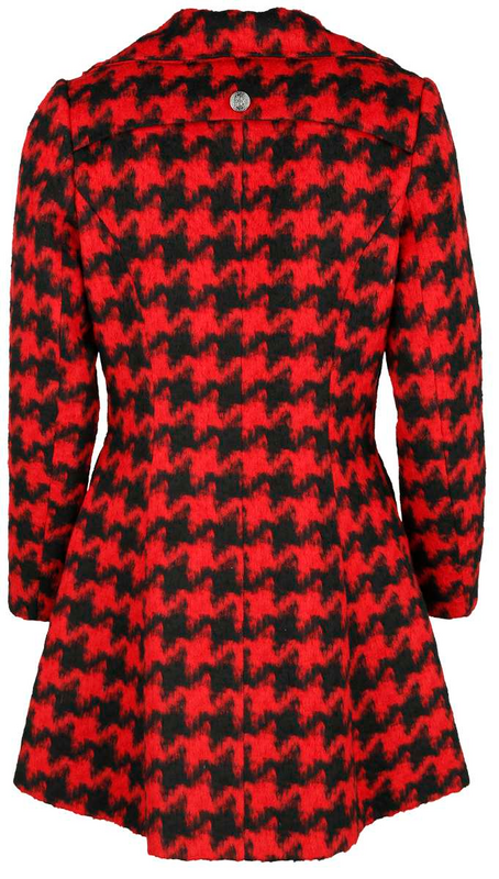 Manteaux  de Jawbreaker - Pied-de-Poule Rouge - XS à 4XL - pour Femme - rouge - Jawbreaker - View 2
