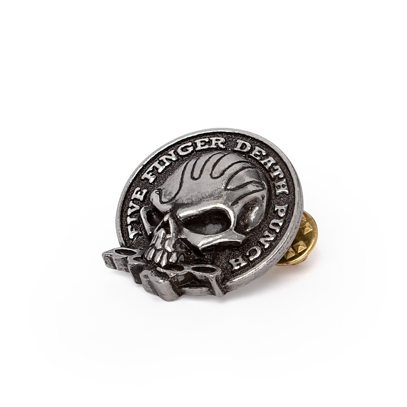 Pin's  de Five Finger Death Punch - Skull Pin Badge - pour Unisexe - couleur argent - Five Finger Death Punch - View 2