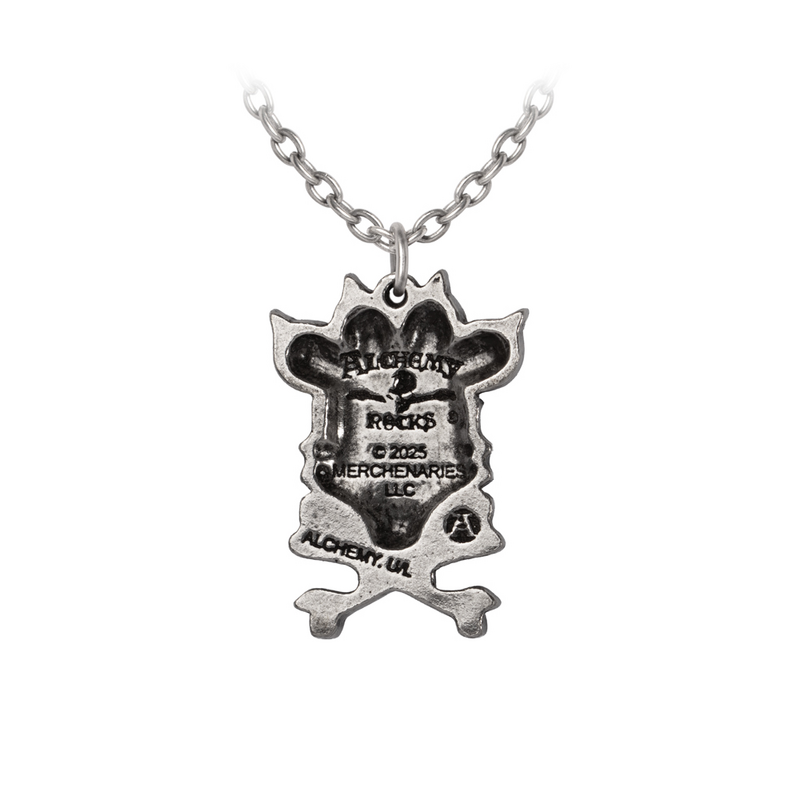 Pendentif  de Five Finger Death Punch - Knucklehead Pendant - pour Femme - couleur argent - Five Finger Death Punch - View 2