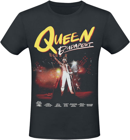 T-Shirt Manches courtes  de Queen - Cover - S à 5XL - pour Homme - noir - Queen
