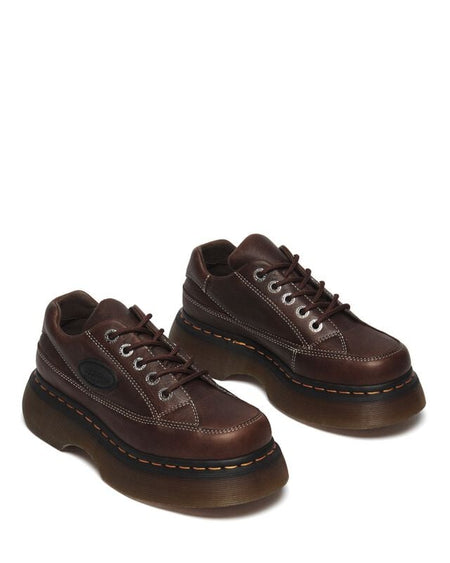 Chaussures basses  de Dr. Martens - Buzz 5i Dark Brown Grizzly - EU37 à EU42 - pour Femme - marron - Dr. Martens