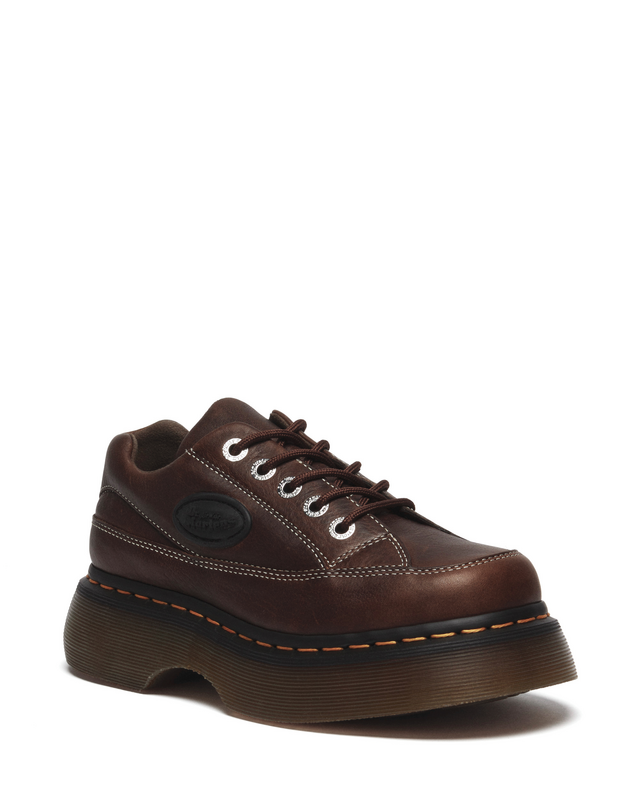 Chaussures basses  de Dr. Martens - Buzz 5i Dark Brown Grizzly - EU37 à EU42 - pour Femme - marron - Dr. Martens - View 2
