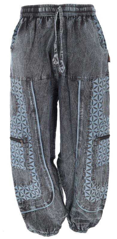 Pantalon Cargo  de Guru-Shop - Goahose, Herren Yoga Hose - M à XXL - pour Homme - gris - Guru-Shop