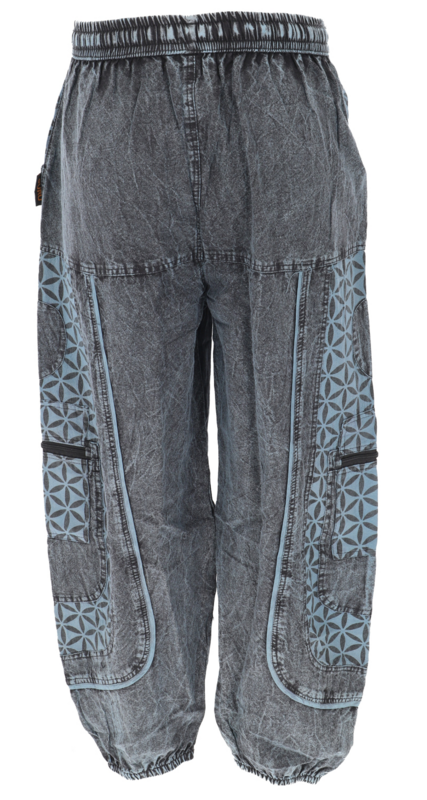 Pantalon Cargo  de Guru-Shop - Goahose, Herren Yoga Hose - M à XXL - pour Homme - gris - Guru-Shop - View 2