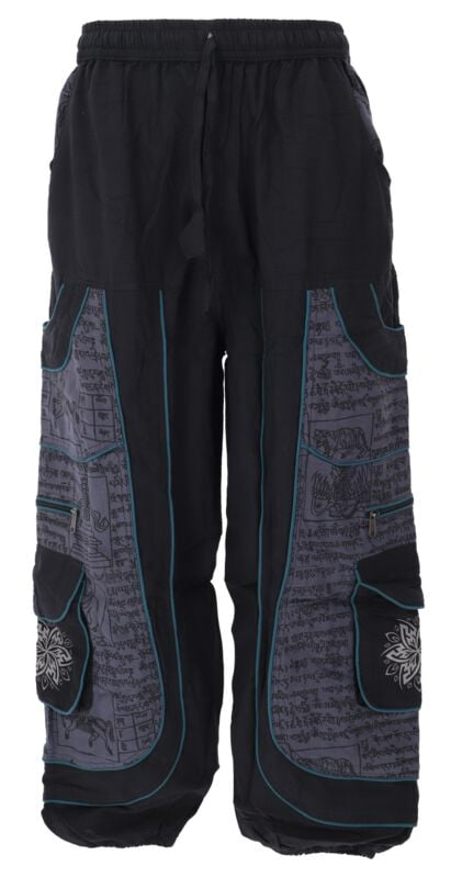 Pantalon Cargo  de Guru-Shop - Goahose, Herren Yoga Hose - M à XXL - pour Homme - multicolore - Guru-Shop