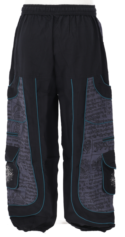 Pantalon Cargo  de Guru-Shop - Goahose, Herren Yoga Hose - M à XXL - pour Homme - multicolore - Guru-Shop - View 2