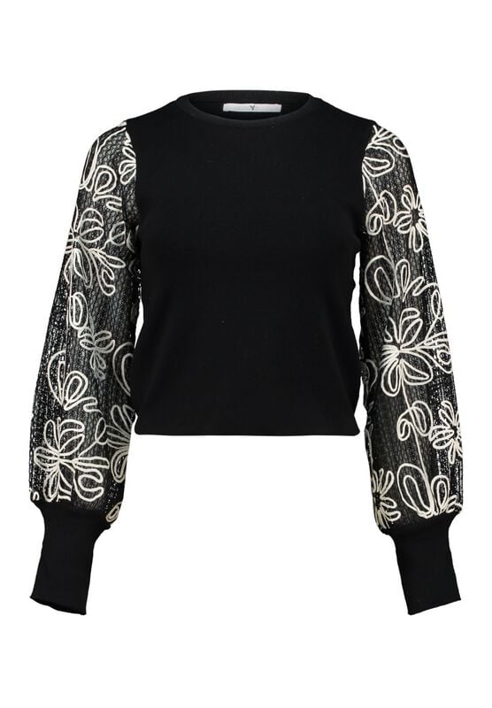 Sweat-shirt  de Hailys - LS V SK MI44NU - XS-S à M-L - pour Femme - noir - Hailys