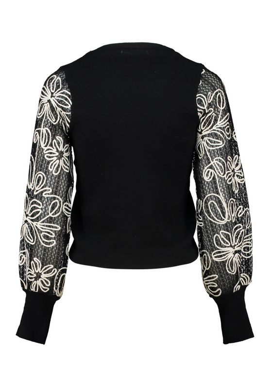 Sweat-shirt  de Hailys - LS V SK MI44NU - XS-S à M-L - pour Femme - noir - Hailys - View 2
