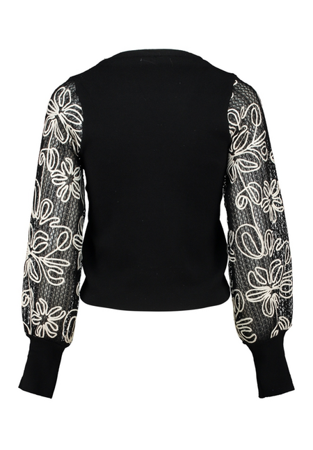 Sweat-shirt  de Hailys - LS V SK MI44NU - XS-S à M-L - pour Femme - noir - Hailys - View 2