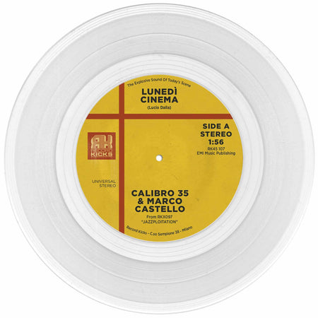 Lunedi Cinema + Chaser - Vinyle Transparent - Front Cover