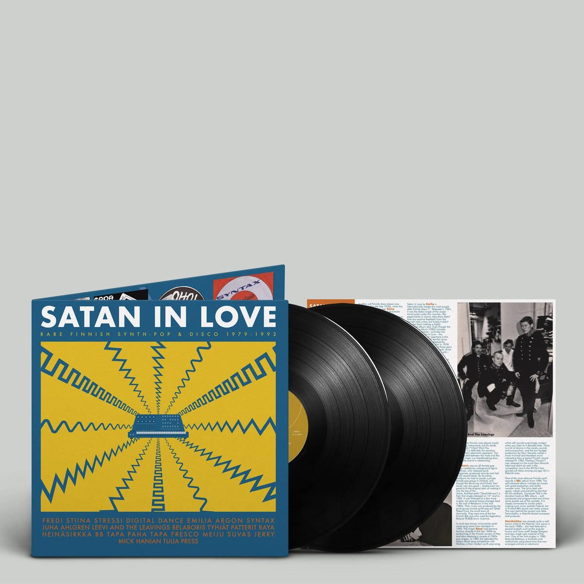 Satan In Love – Rare Finnish Synth-Pop And Disco 1979–1992 - Front Cover