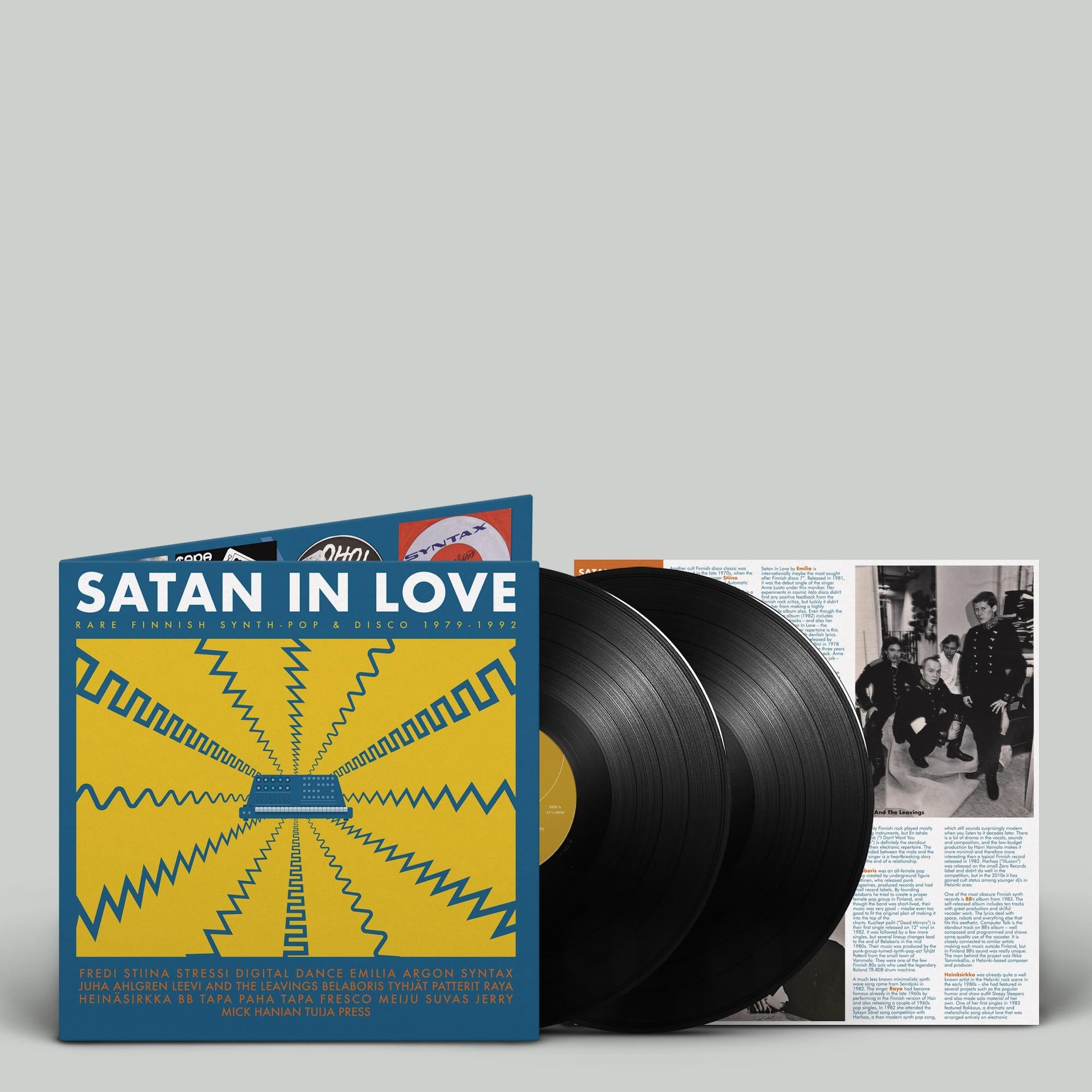Satan In Love – Rare Finnish Synth-Pop And Disco 1979–1992 - Front Cover