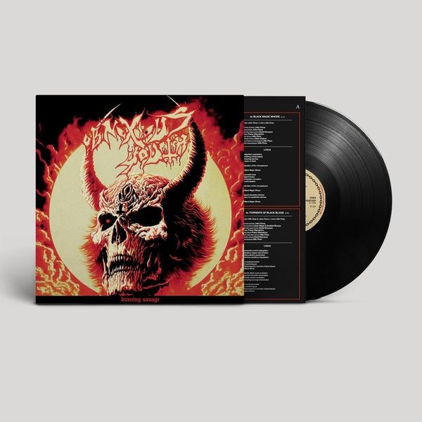 Burning Savage - Front Cover