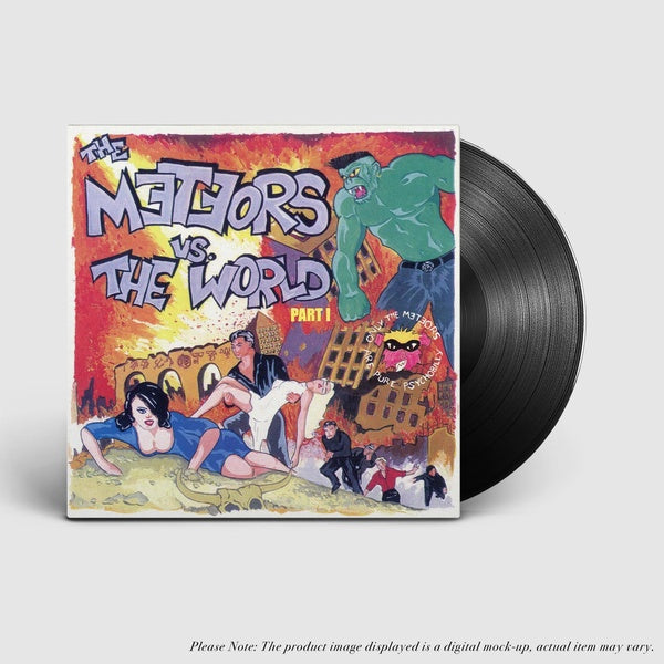 The Meteors Vs. The World Part I - Front Cover