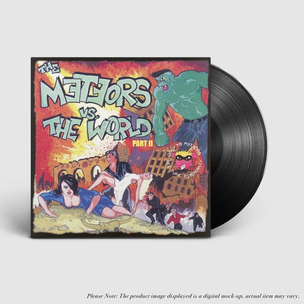 The Meteors Vs. The World Part II - Front Cover