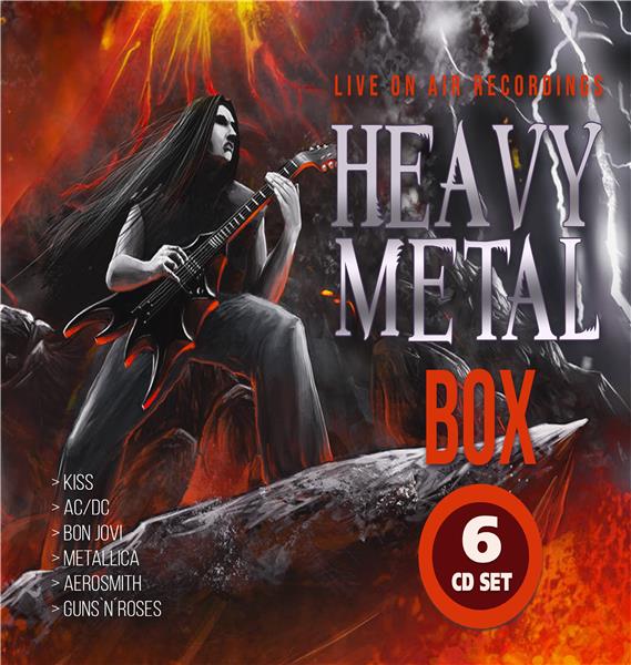 Heavy Metal Box: Live Recordings Broadcast - Front Cover