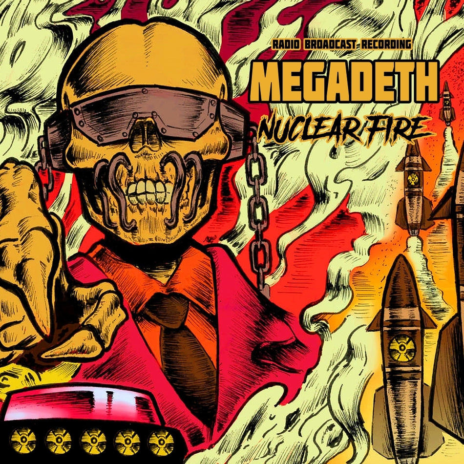 Nuclear Fire (Radio Brodcast Recording) - Front Cover