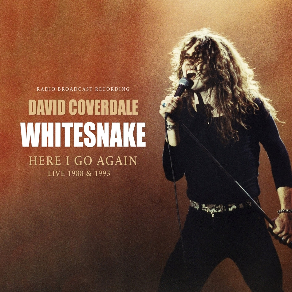 Here I Go Again Live 1988 & 1993 (Radio Brodcast Recording) - Front Cover