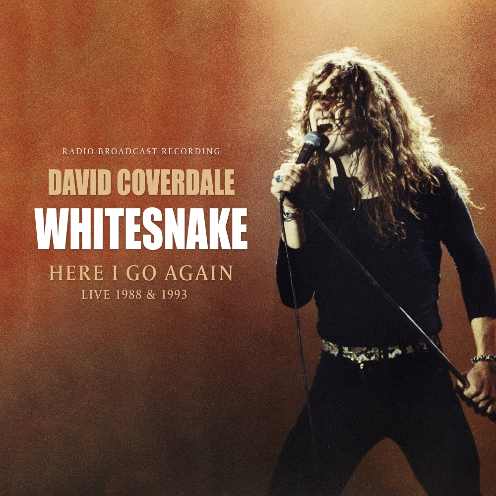 Here I Go Again Live 1988 & 1993 (Radio Brodcast Recording) - Front Cover