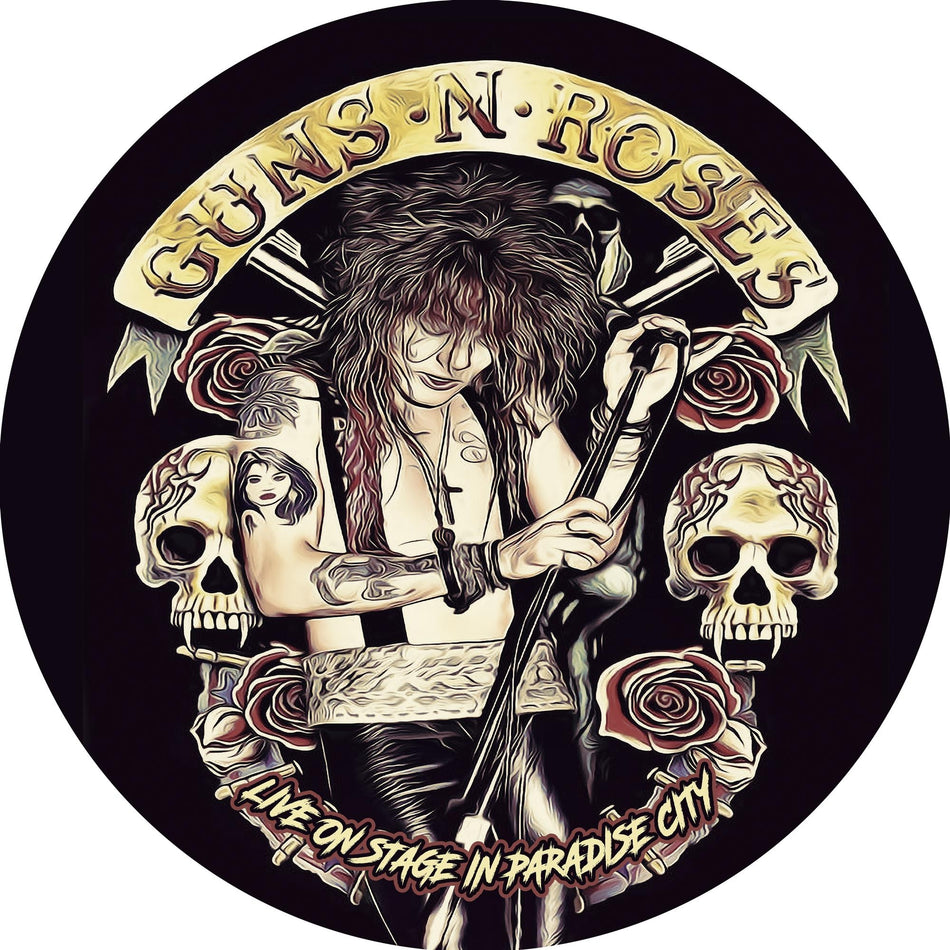 Live On Stage In Paradise City - Front Cover
