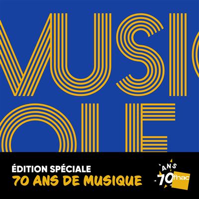 70 Ans de musique Édition Spéciale Fnac - Front Cover