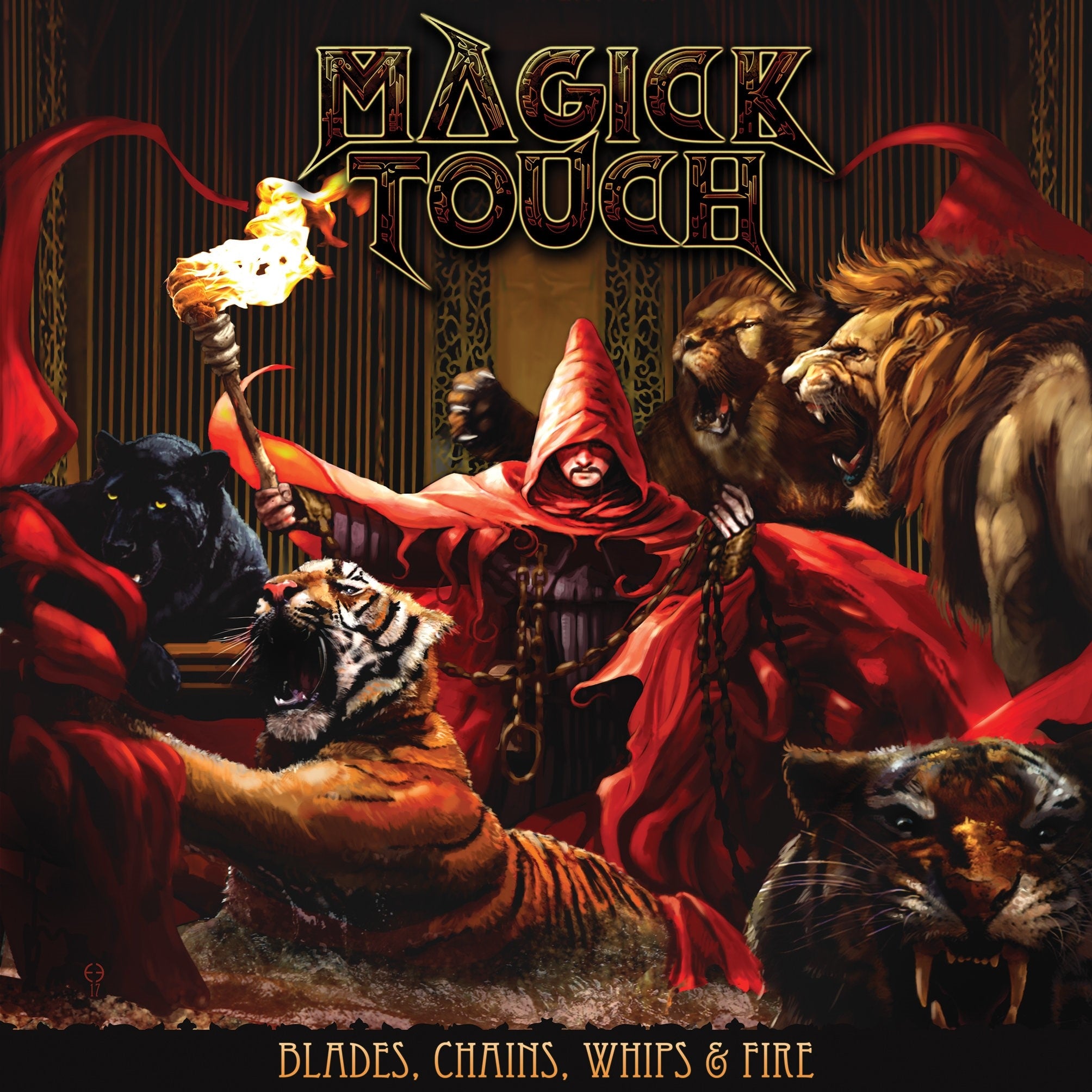 Blades, Chains, Whips & Fire - Front Cover