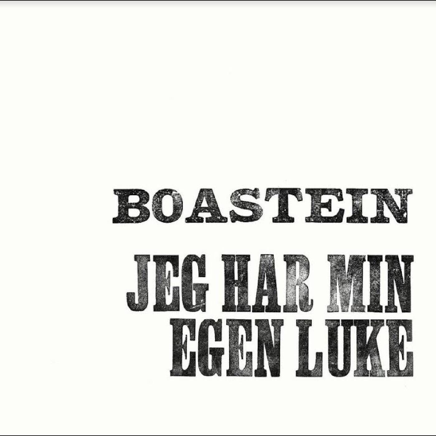 JEG HAR MIN EGEN LUKE - Front Cover