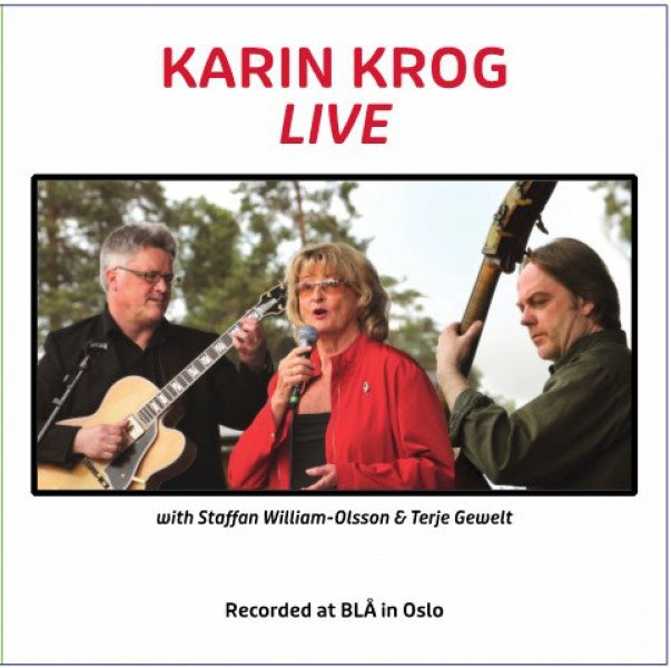 Karin Krog Live - Front Cover