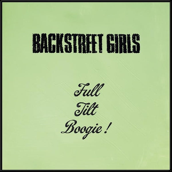 Full Tilt Boogie - Front Cover