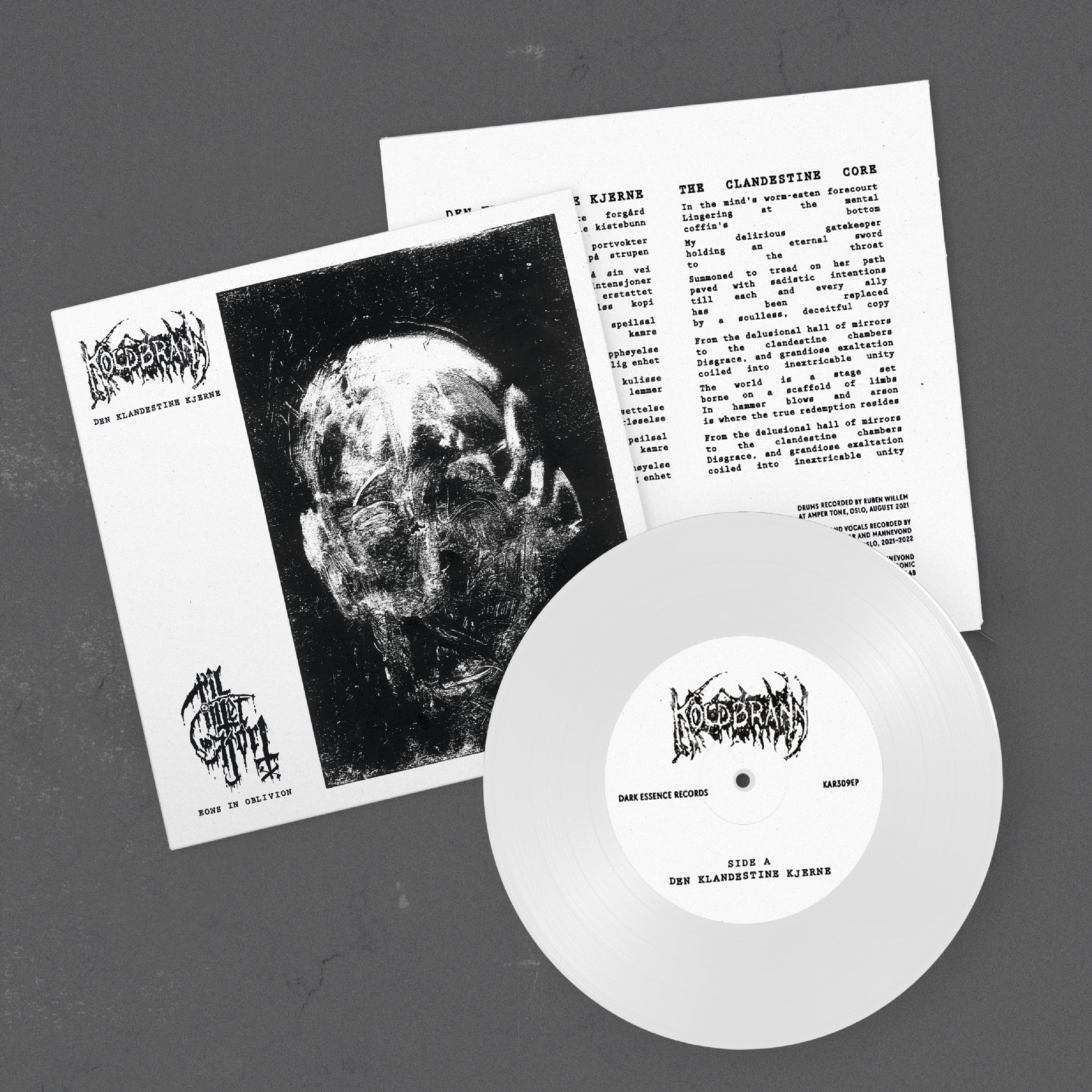 Den Klandestine Kjerne - Eons In Oblivion - Front Cover