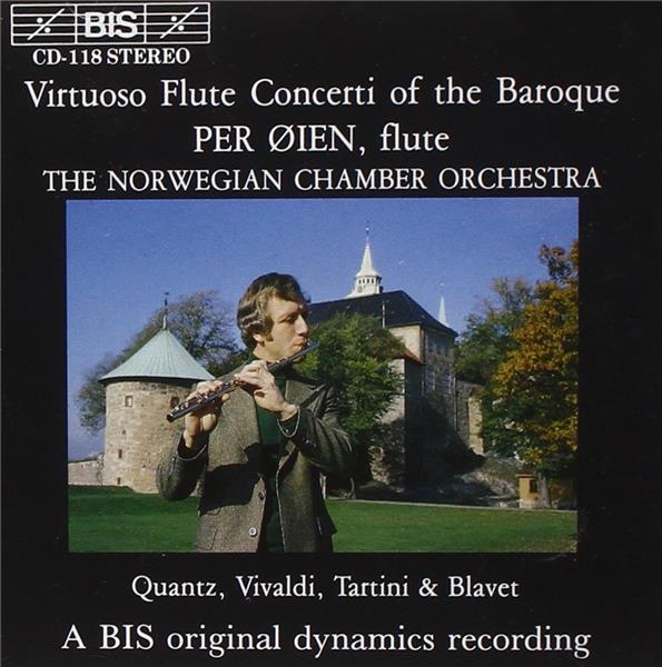 Baroque Flûte Concerti - Front Cover