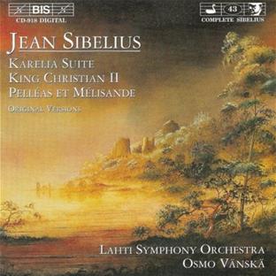 Karelia suite - Roi Christian II - Pelleas et Melisande - Front Cover